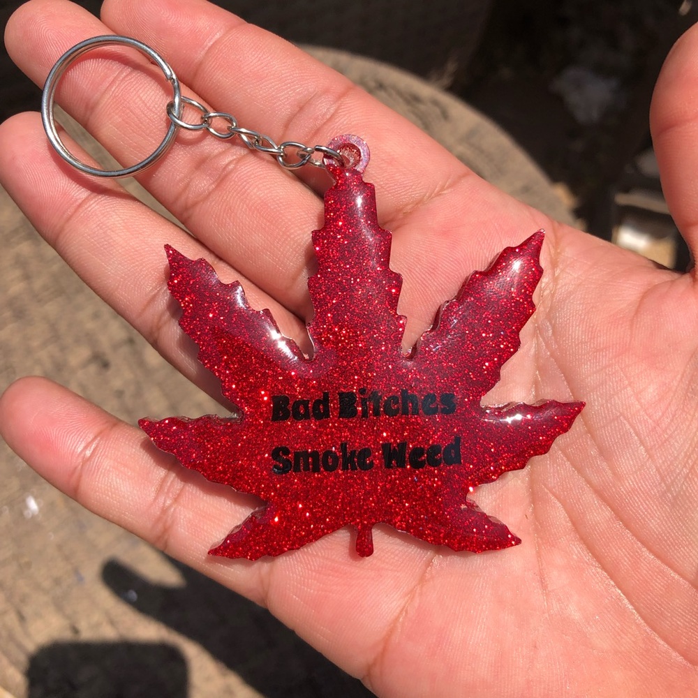 Resin keychain